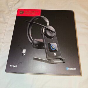 Wireless Headset with Mic for Work-Bluetooth 5.3 Headset with Microphone. New